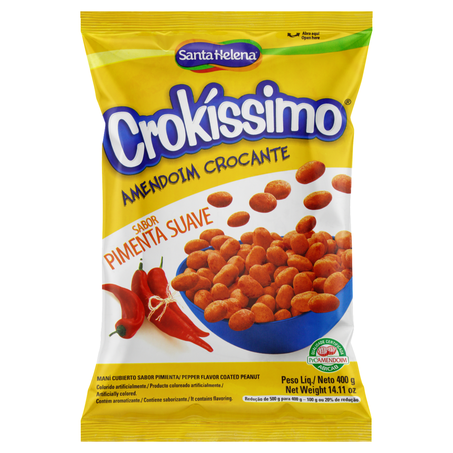 Amendoim Crokissimo 400g Pimenta Suave