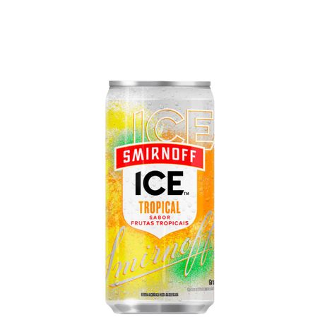 Bebida mista ice smirnoff 269ml lt tropical