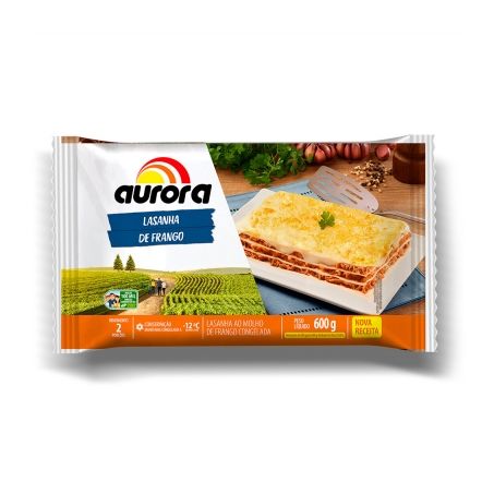 LASANHA AURORA 600G FRANGO