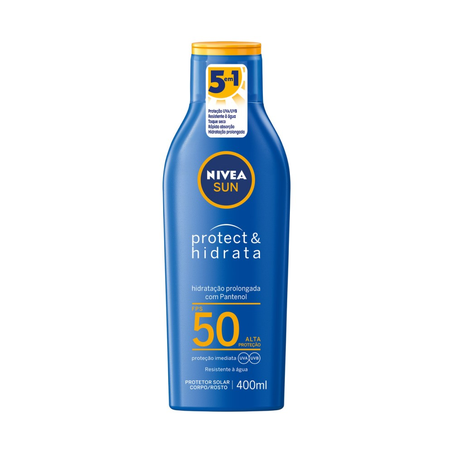 Protetor Solar Nivea Protect e Hidrata Fps 50 400Ml