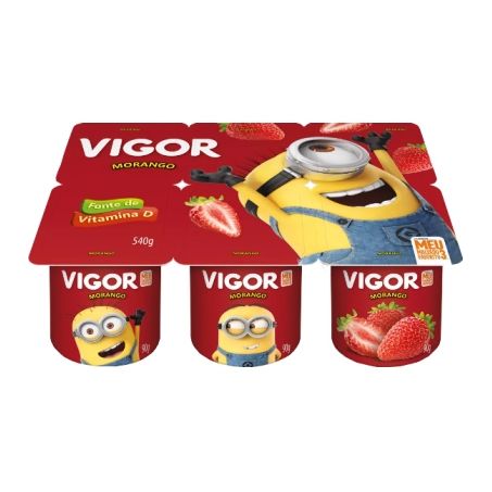 IOGURTE VIGOR POLPA VITAMINA INFANTIL 540G