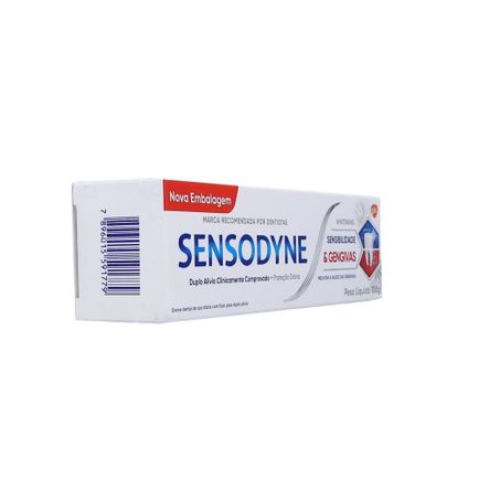 Creme Dental Sensodyne Whitening Sensibilidade E Gengivas 100g 360-30