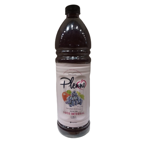 SUCO INTEGRAL PLENNO MISTO UVA E MAÇÃ PET 1,35L