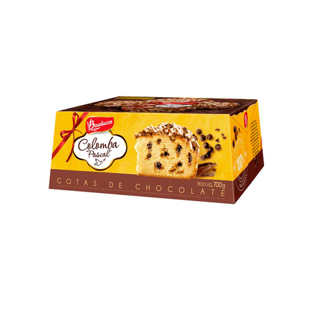 Colomba Bauducco Gotas Chocolate Caixa 700G