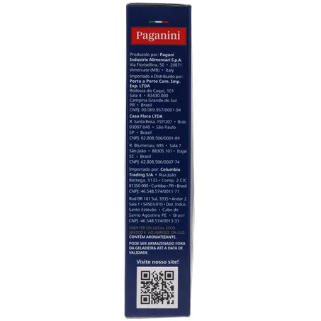 Massa Ravioli Paganini Queijo e Trufa Caixa 200gr 360-27