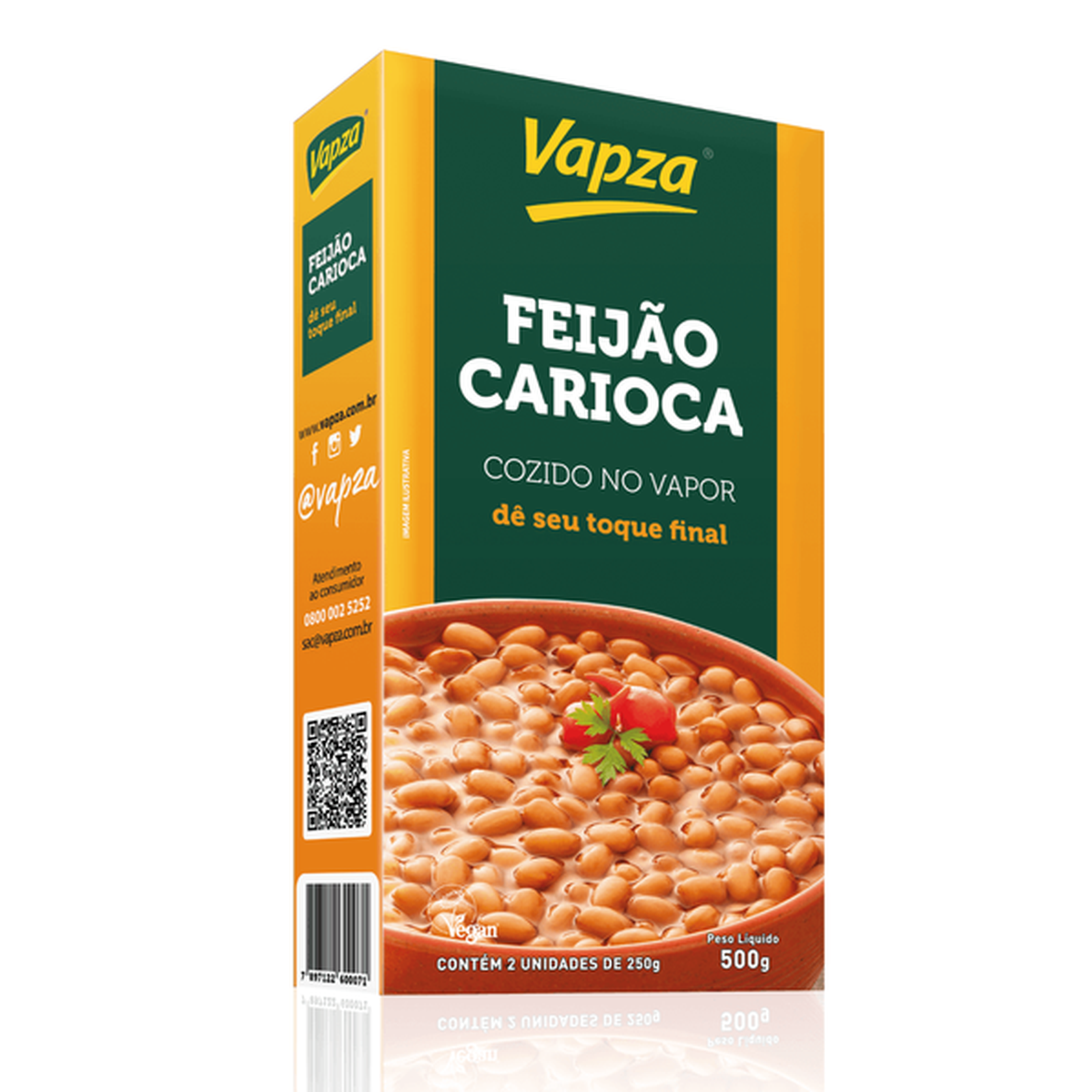 FEIJAO CARIOCA VAPZA 500G