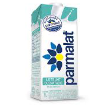 LEITE PARMALAT UHT 1L C/TAMPA DESNATADO