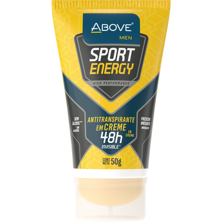 Desodorante em Creme Above Men Sport Energy 50G