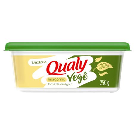 Margarina Qualy Vegê Com Sal Pote 250g 
 
