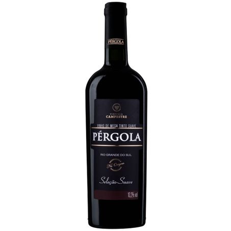 Vinho pérgola tinto suave 1l