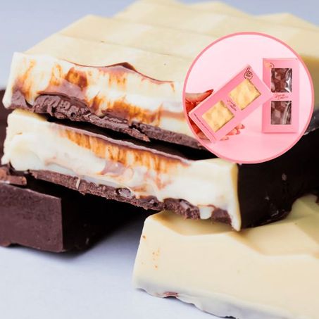 Barra Recheada Juro Meio a Meio 100g