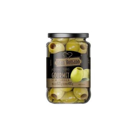 AZEITONA VDE GRAN ROMANO GOURMET S/CARROÇO VD.400g