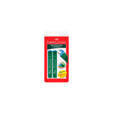Grafite Faber Castell 0.7Mm 2B com 48 Unidades