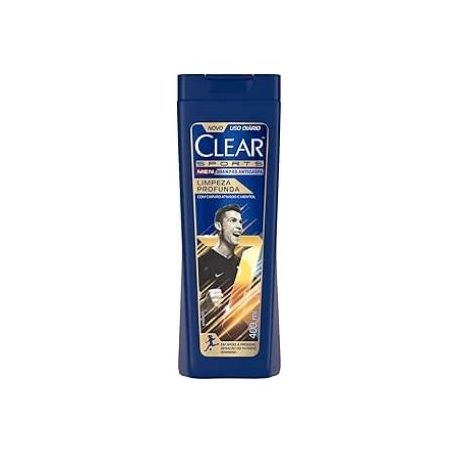 SHAMPOO CLEAR MEN ANTICASPA LIMPEZA PROFUNDA 400ML