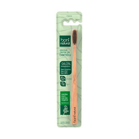 Escova dental bambu boni natural