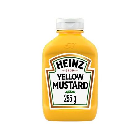 Mostarda heinz amarela 255g