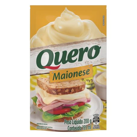 MAIONESE QUERO 200G SC