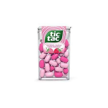 PASTILHA TIC TAC MORANGO 14,5G (098426)