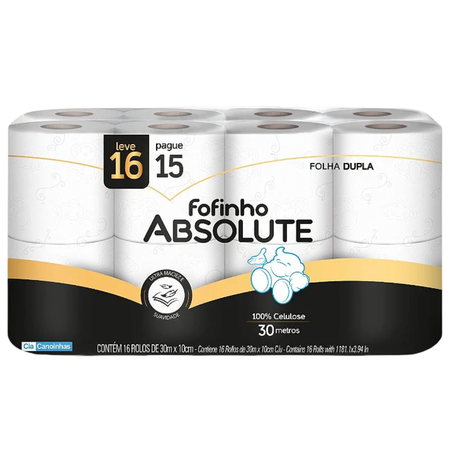PAPEL HIG FOFINHO ABS F/D 16R
