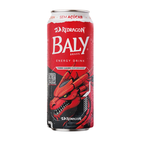 ENERGÉTICO BALY REDRAGON ZERO AÇÚCAR 473ML