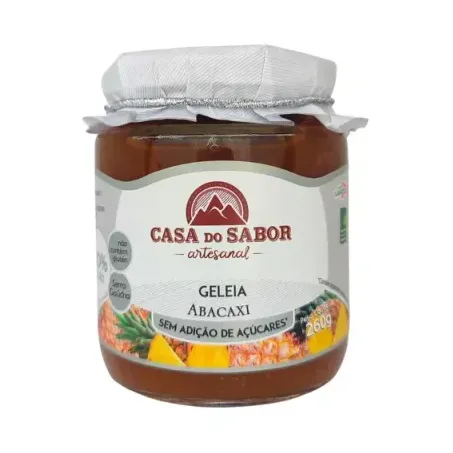 Geléia Abacaxi Casa do Sabor 260g