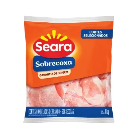 Sobrecoxa Iqf Seara 1kg Pacote 