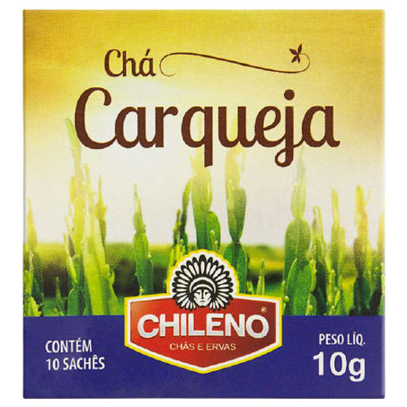 Chá de carqueja chileno com 10 sachês