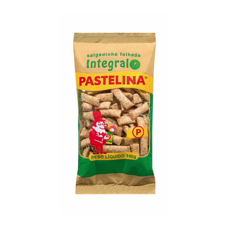 SALGADINHO PASTELINA INTEGRAL 100G