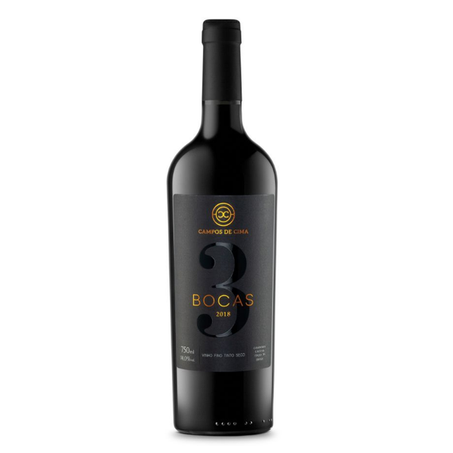 VINHO CAMPOS DE CIMA TINTO 3 BOCAS 2022 750ML