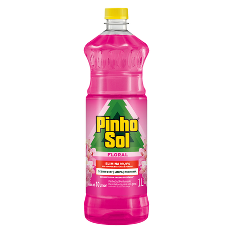 DESINFETANTE PINHO SOL 1 L FLORAL                 