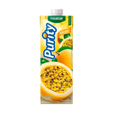 Suco Pronto Purity Néctar de Maracujá Caixa 1L