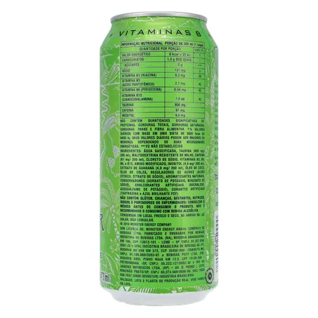 Energético Monster Ultra Paradise Lata 473ml 
  360-13