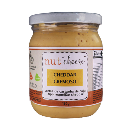 QUEIJO VEG CHEDDAR 200ML - NUTCHEESE