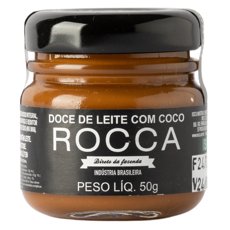 Doce de leite com coco 50g rocca