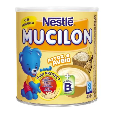 Cereal Mucilon Nestle Arroz Aveia 400g
