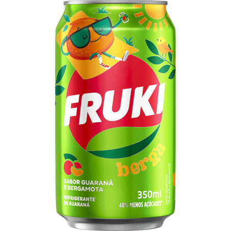 Refrig fruki 350ml berga lata