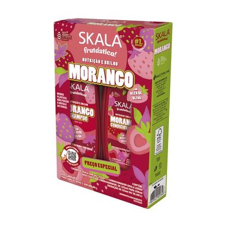 Kit Shampoo+Condicionador Skala Morango 325ml
