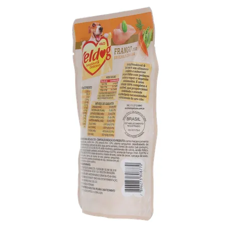 ALIMENTO PARA CÃES KELDOG FRANGO/ERVILHA/CENOURA SACHÊ 100G 360-23
