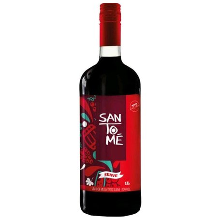 VINHO SAN TOME SEC TINTO 1L
