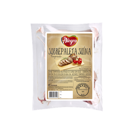 Cortes Suínos Alegra Sobrepaleta - Resfriada - Temperada Kg