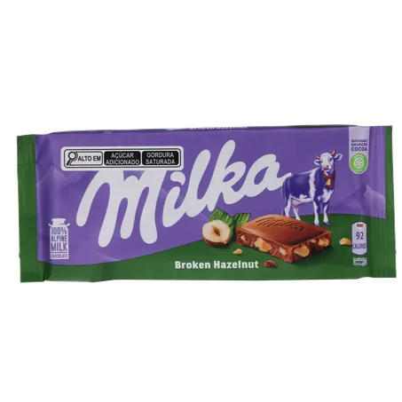 Barra de Chocolate Hazelnut Milka Avelã 100G 360-1