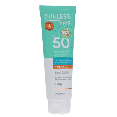 Protetor solar sunless kids fps50 120ml 360-35