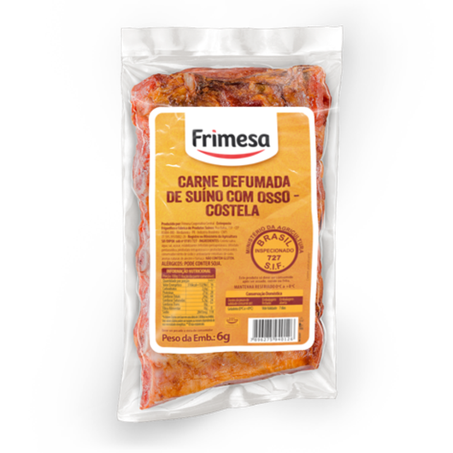 Costela suína frimesa defumada kg