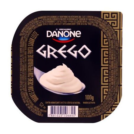 Iogurte Danone Grego Tradicional 100G