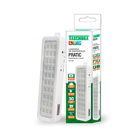 Luminária Taschibra Emergência Led