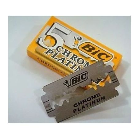 Lâmina barbear platinum bic c/5