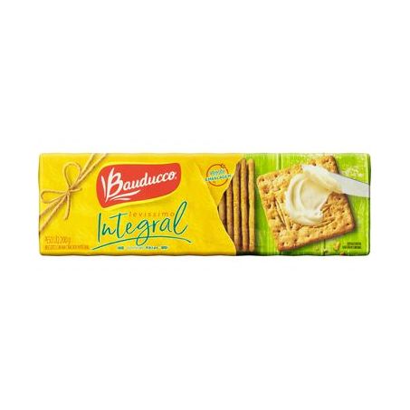BISCOITO BAUDUCCO 200G LEV.CRACKER INTE