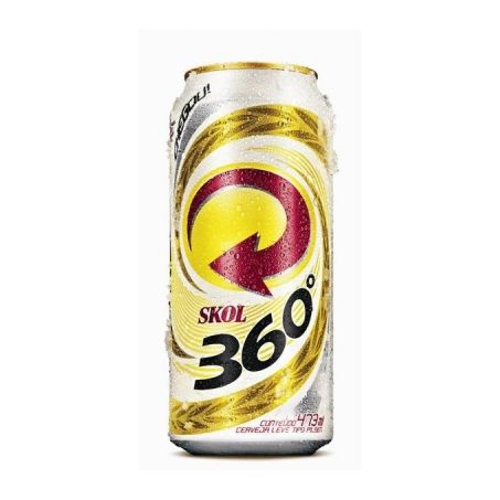 CERVEJA SKOL 360° 473 ML LATAO                    