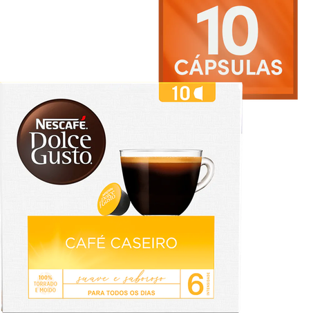 NESCAFE DOLCE GUSTO 90G CAFE CASEIRO INSO 10 CAPS