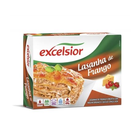 LASANHA EXCELSIOR 600GR FRANGO
